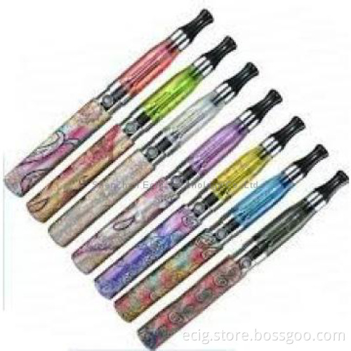 Hot product e cigarette colorful ego Q battery